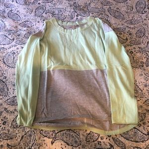 Banana Republic color block sweater